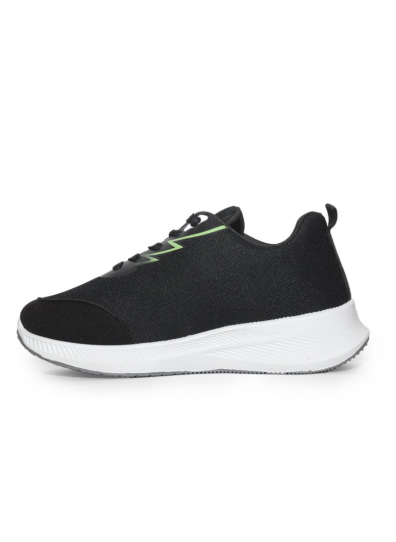 Desert Men's Sportive Knit Sneakers – Stylish Printed Design  - Image 3
