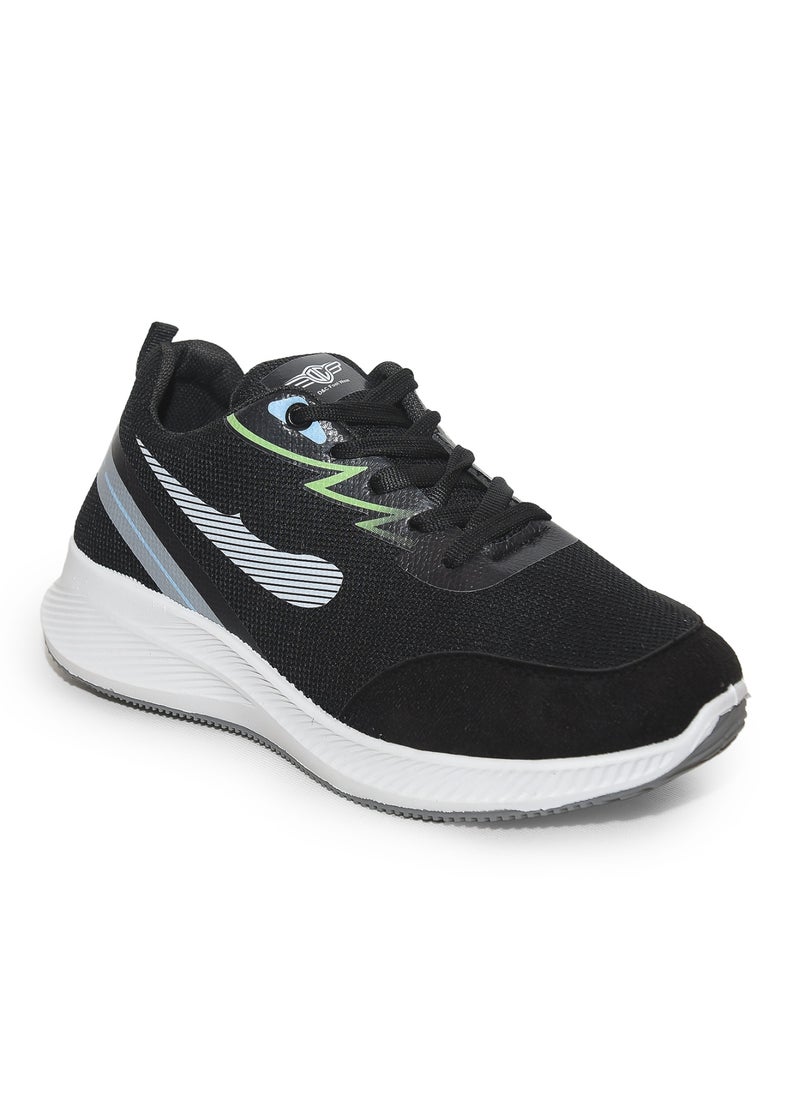 Desert Men's Sportive Knit Sneakers – Stylish Printed Design  - Image 2