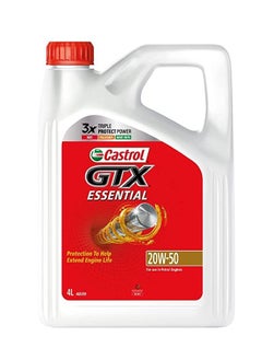 CASTROL GTX 20W50 4L ENGINE OIL