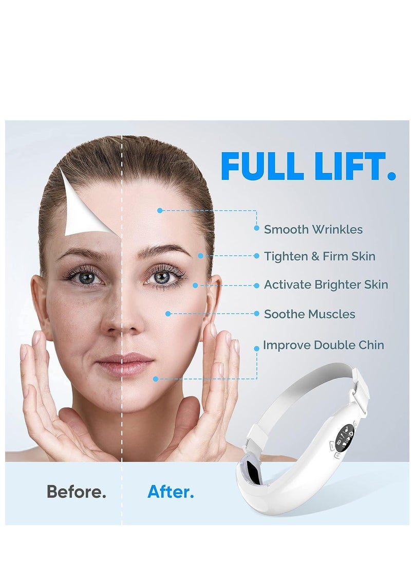 الذقن المزدوج المزيل ، الوجه الكهربائية رفع الجهاز ، الكهربائية على شكل الوجه ، ذكي رفع شد الجلد فضفاضة تشكيل الذقن المزدوج - Image 2