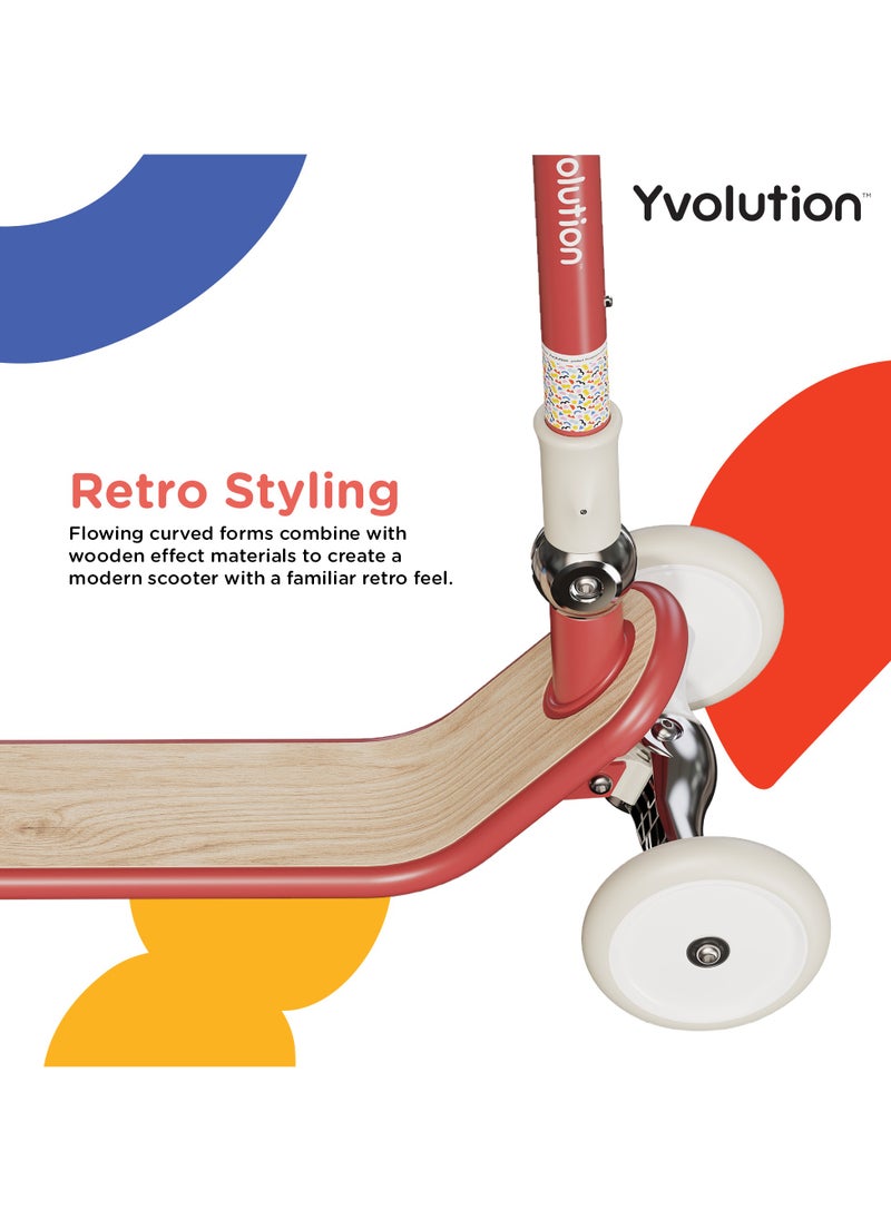 Yvolution Yvolution Classic Glider - Red  - Image 3