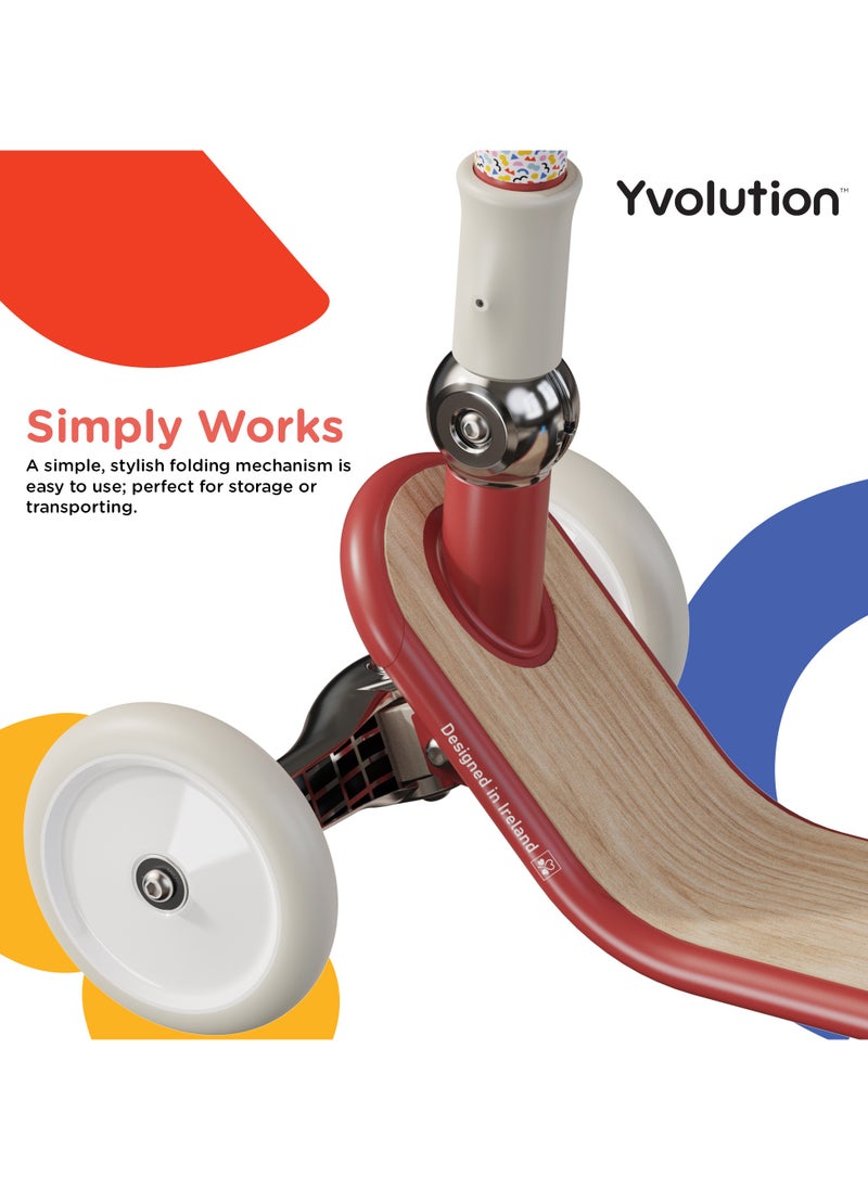 Yvolution Yvolution Classic Glider - Red  - Image 4