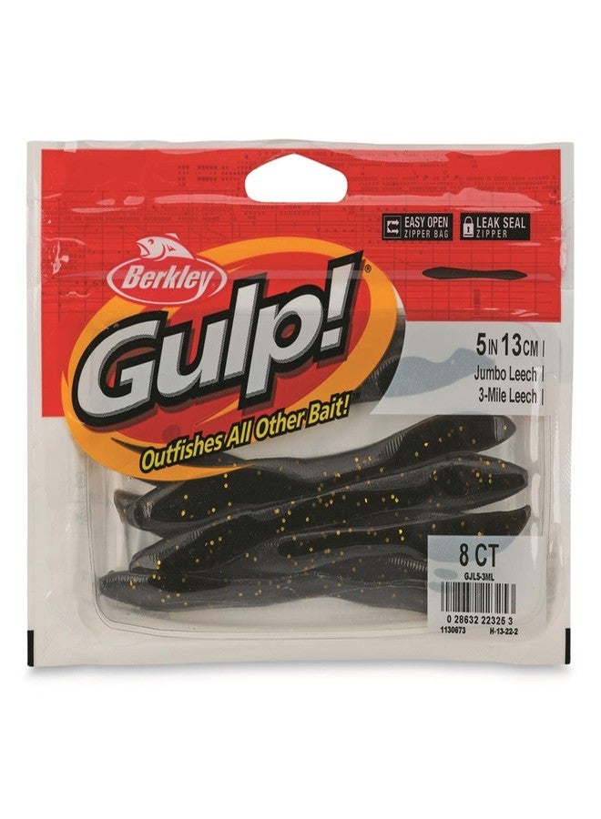 Berkley Gulp! Jumbo Leech , 3-Mile Leech, 5-Inch - Image 3