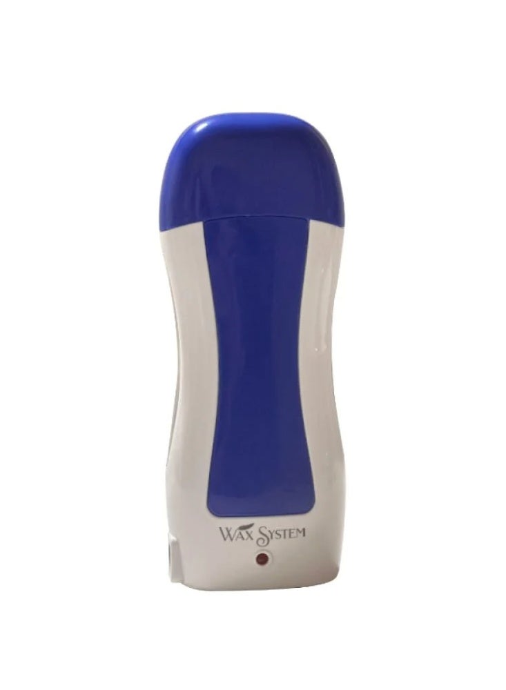 Roll-on Wax Heater, Blue/White