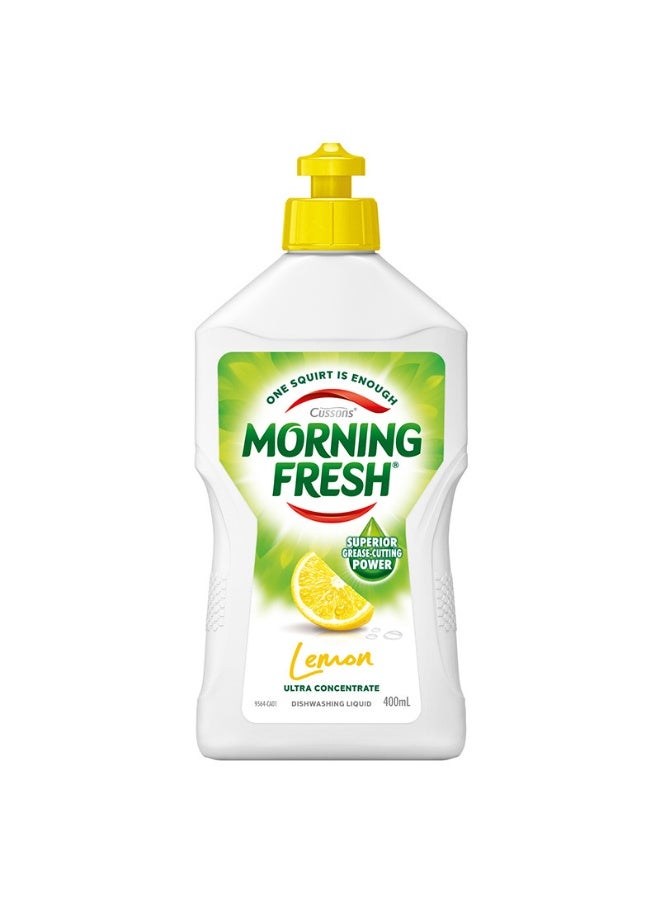 MORNING Concentrated dishwashing liquid, lemon and lime flavor, 400ml - Image 1