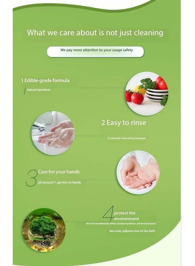 MORNING Concentrated dishwashing liquid, lemon and lime flavor, 400ml - Image 2