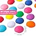 Kasyat 40 Pcs Brain Stress Ball 16 Colorful Mini Brain Stress Ball Bulk PU Hand Muscle Exercise Pressure Prop Improve Grip Strength Object Recognition Prop Mold Birthday Party Favors Christmas Fun Gift - Image 4