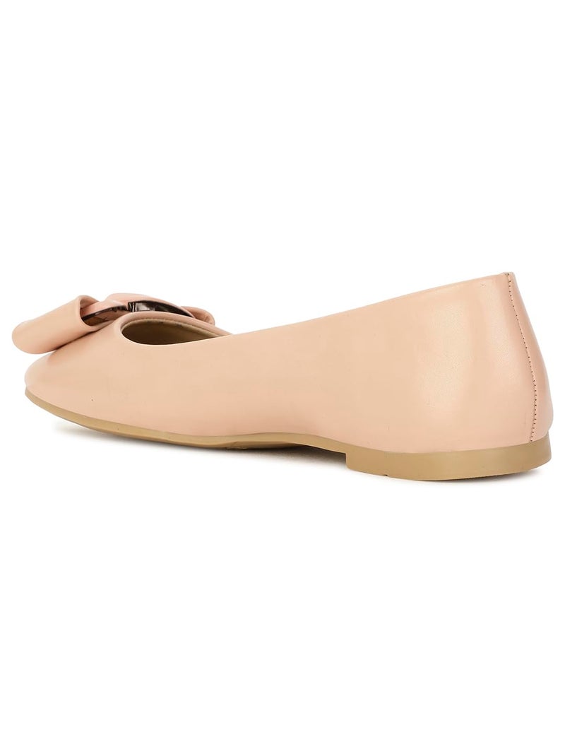 Bata Zola Ballerina E 24 Women's Nude Ballerina - 5 UK (5510099) - Image 3