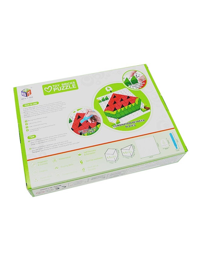 128-Piece Fruit Series Floor Puzzle - Image 2