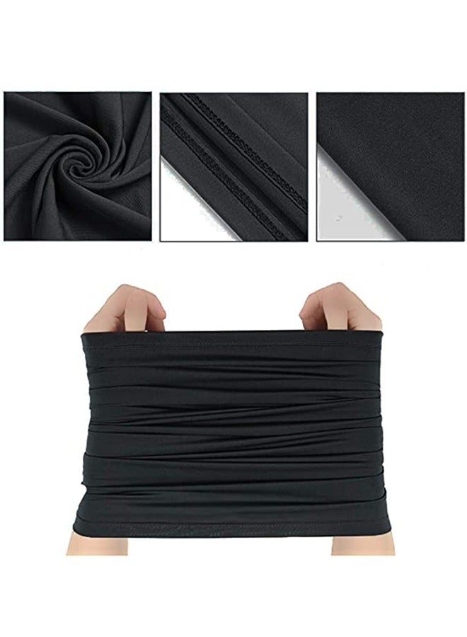 GUSGU 4Pcs Neck Gaiter with Ear Loop Face Mask Cover Scarf Cool Lightweight Breathable Dust UV Sun Protection Windproof Bandana Balaclava for Men Women Fishing Hiking Running Cycling Outdoor Sports - Image 5