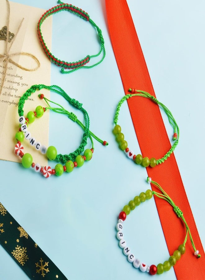 PPER-Jie 5Pcs Christmas Bracelets Jewelry Accessories for Xmas as Party Gifts - Image 3