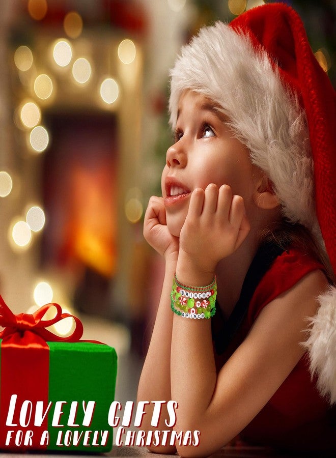 PPER-Jie 5Pcs Christmas Bracelets Jewelry Accessories for Xmas as Party Gifts - Image 5