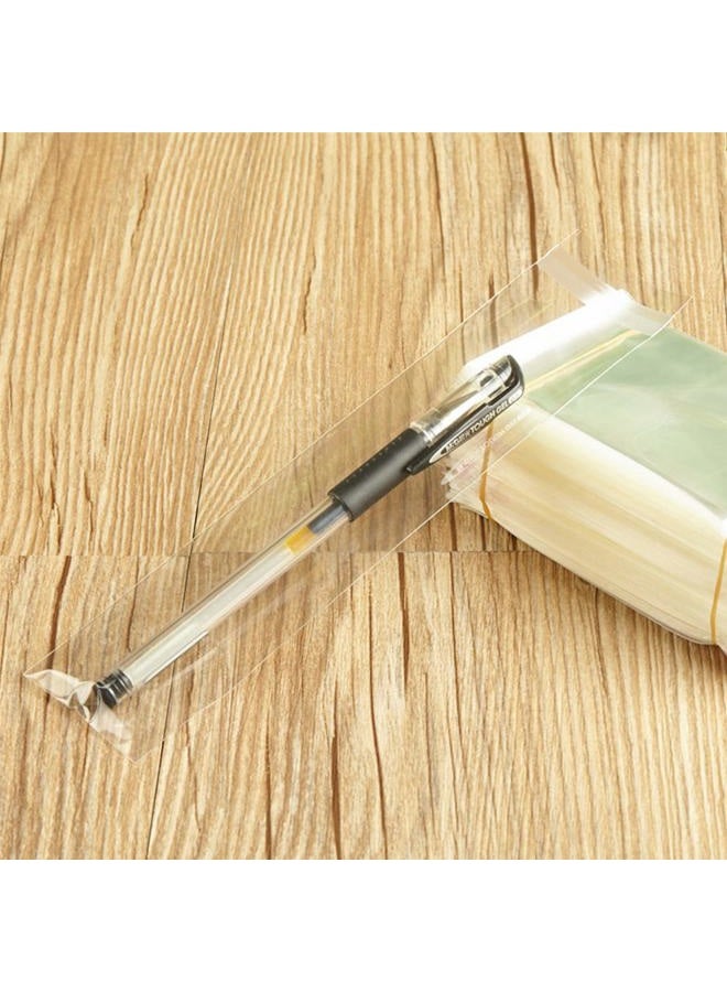 Morepack Self Sealing Cellophane Bags,2x10 Inches 300 Pcs Clear Pretzel Rod Bags, Resealable Cellophane Bag for Packaging ICY Candy Popsicle - Image 3