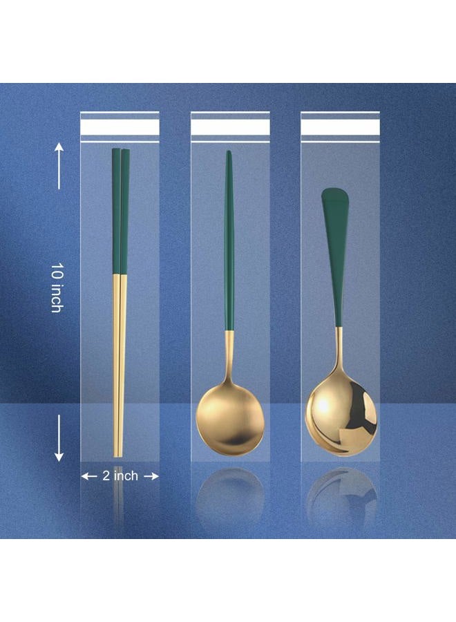 Morepack Self Sealing Cellophane Bags,2x10 Inches 300 Pcs Clear Pretzel Rod Bags, Resealable Cellophane Bag for Packaging ICY Candy Popsicle - Image 2