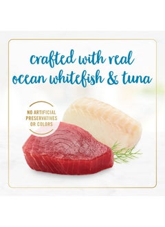 Fancy Feast Y Feast Grilled Wet Cat Food Ocean Whitefish And Tuna Feast In Wet Cat Food Gravy  (Pack Of 24) 3 Oz. Cans  - Image 5