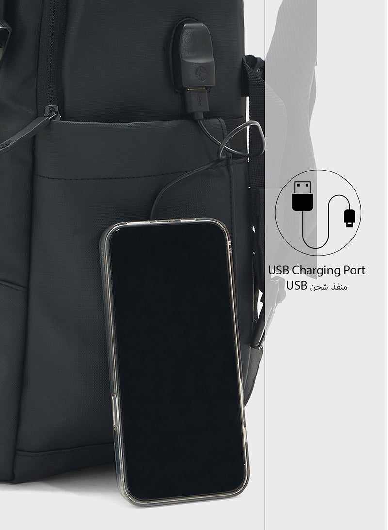 سفنتي فايف حقيبة ظهر مبطنة بفتحات تهوية للدعم الخلفي للاستخدام اليومي - Image 5