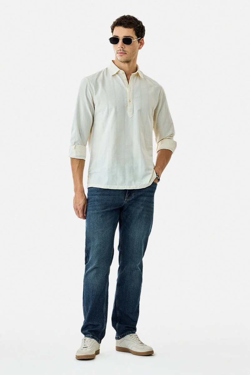 SNITCH 100% Cotton Regular Fit Kurta Shirt