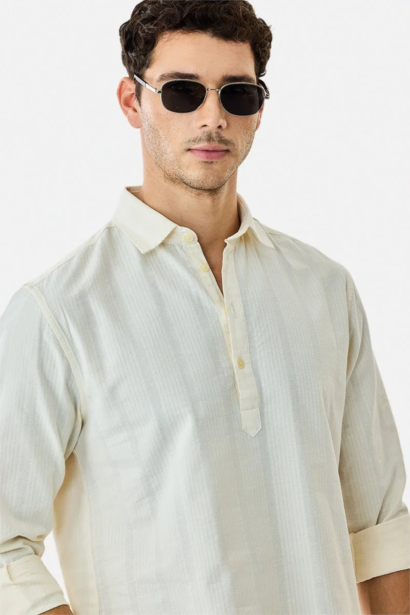 سنيتش قميص كورتا قطن % بقصة عادية