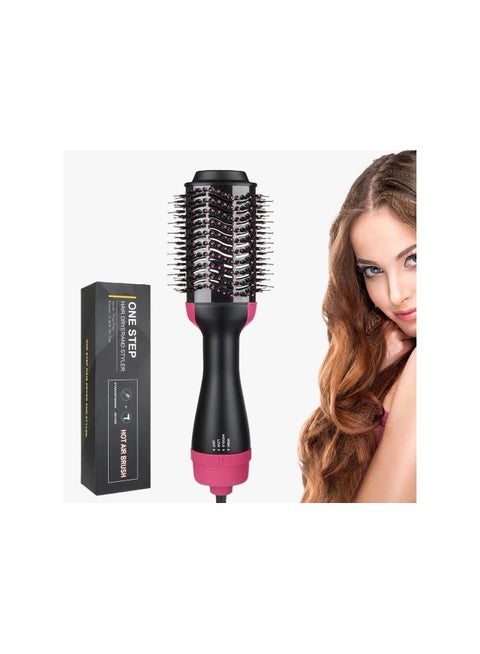 Hair Dryer Brush, 3 in 1 1200W Hair Styling Hair Dryer Straightener Salon Multicolor
