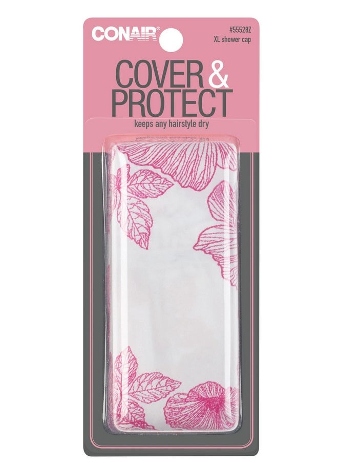 CONAIR - Styling Essentials Bouffant Shower Cap Assorted Color 0.8 Oz 1 Count - Image 1