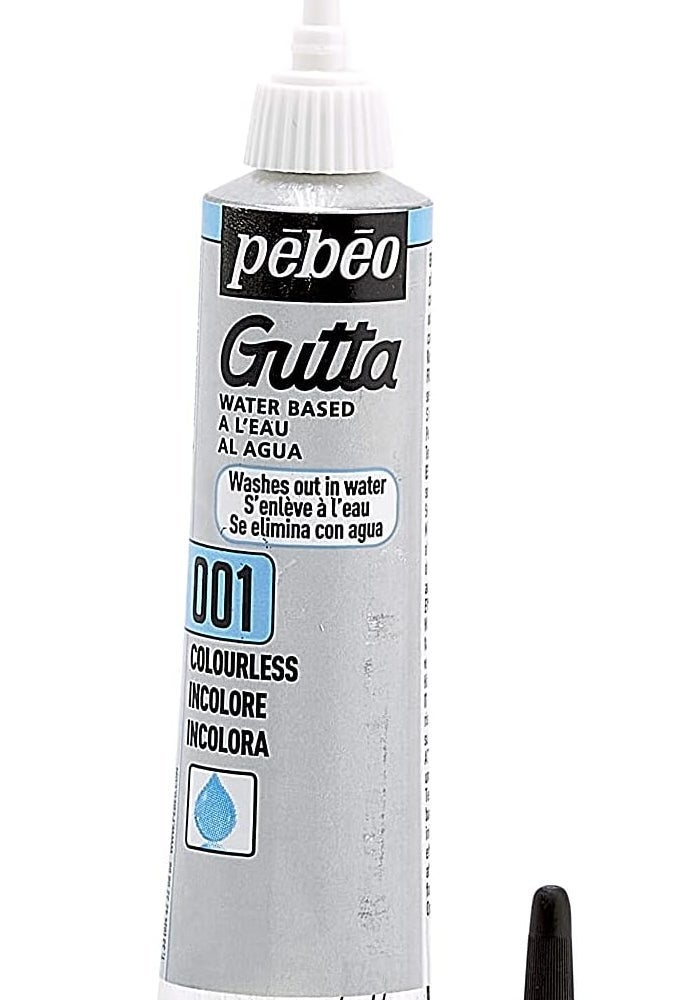 Pebeo Setasilk Water Based Gutta - Colourless 20-Milliliter Tube for Silk Painting - Image 2