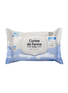 Corine de Farme Corine De Farme - Baby Water Essential Wipes 70's  - Image 1
