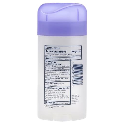 Sure AntiPerspirant Deodorant Invisible Solid Fresh Cool 260 oz - Image 5