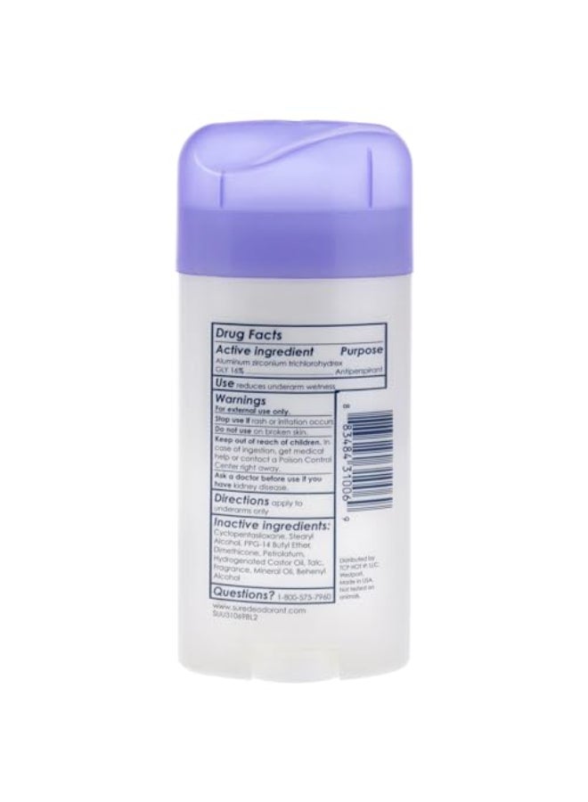 Sure AntiPerspirant Deodorant Invisible Solid Fresh Cool 260 oz - Image 4