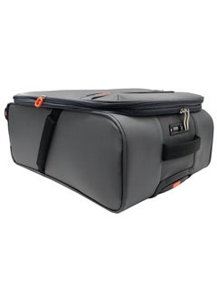 Track Softside 3 Piece Luggage Trolley Set Expandable & 4 Double Wheels With TSA Lock  - Image 4