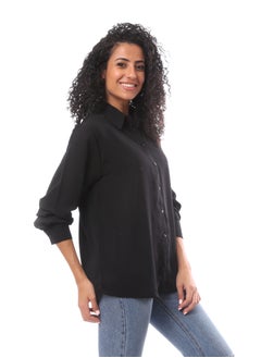 Soft Georgette Basic Blouse-Black - pzsku/Z4BD074BC2C510B681F8BZ/45/_/1704368165/3972fbc6-55f7-4981-bb63-d44398b17005