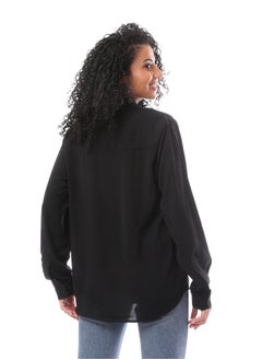 Soft Georgette Basic Blouse-Black - pzsku/Z4BD074BC2C510B681F8BZ/45/_/1704368166/463f3493-86c4-430c-a899-782d8ef13f5b