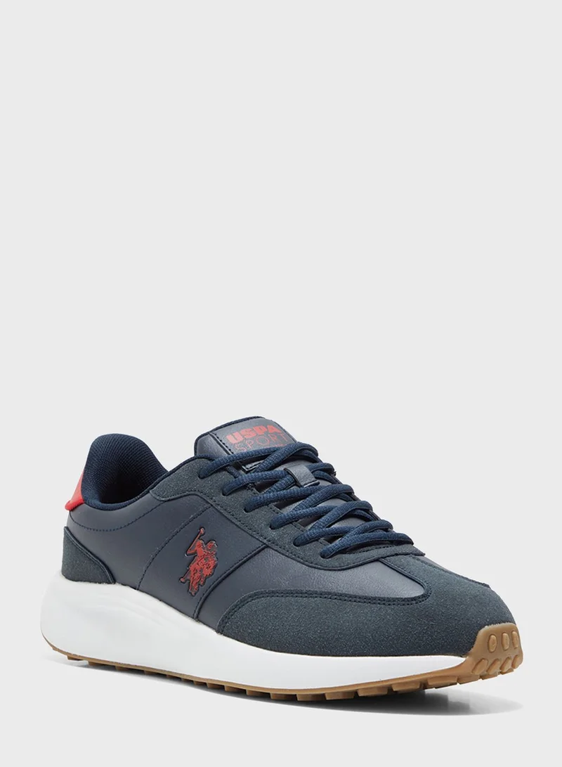 U.S. Polo Assn. Lace Up Low Top Sneakers