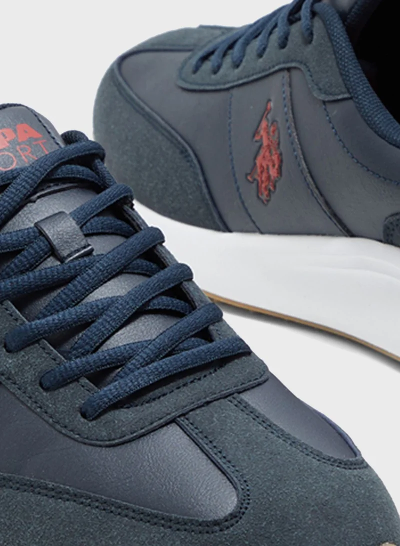 U.S. Polo Assn. Lace Up Low Top Sneakers