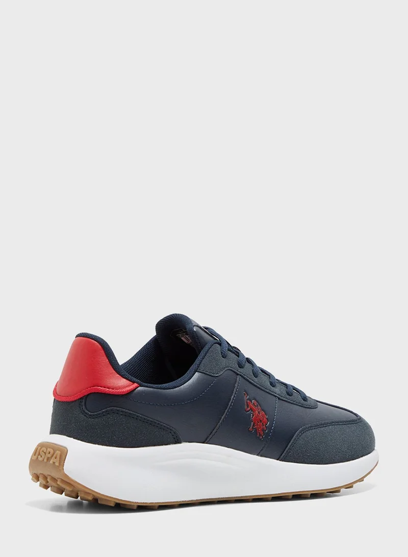 U.S. Polo Assn. Lace Up Low Top Sneakers