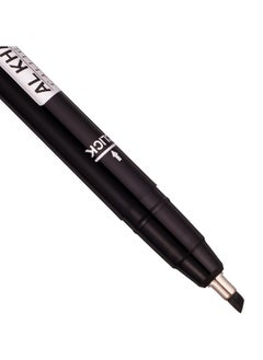 Al Khatat 4-Piece Calligraphy Pen 3mm Tip Multicolour  - Image 3