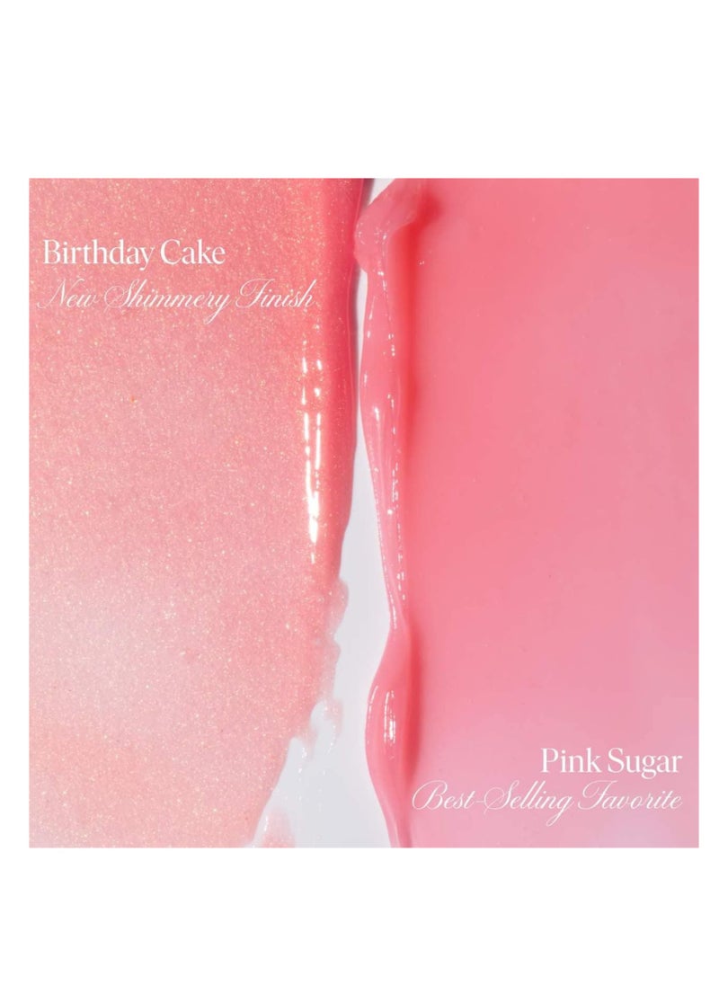SUMMER FRIDAYS - Lip Butter Balm - Conditioning Lip Mask and Lip Balm for Instant Moisture, Shine and Hydration - Sheer-Tinted, Soothing Lip Care - Birthday Cake (.5 Oz) - Image 1