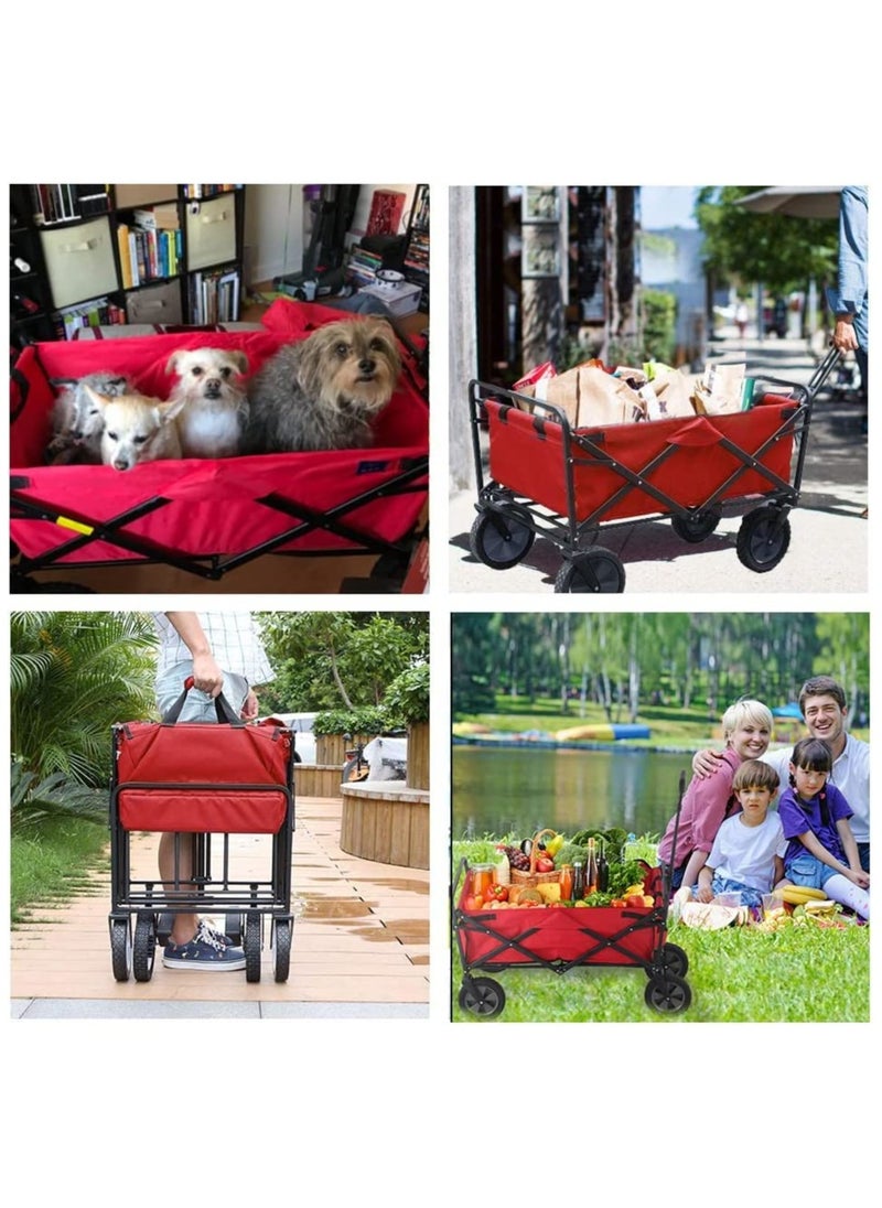 PENG GENERAL Foldable Multipurpose Outdoor Garden Camping Cart  86x101x52centimeter  - Image 2