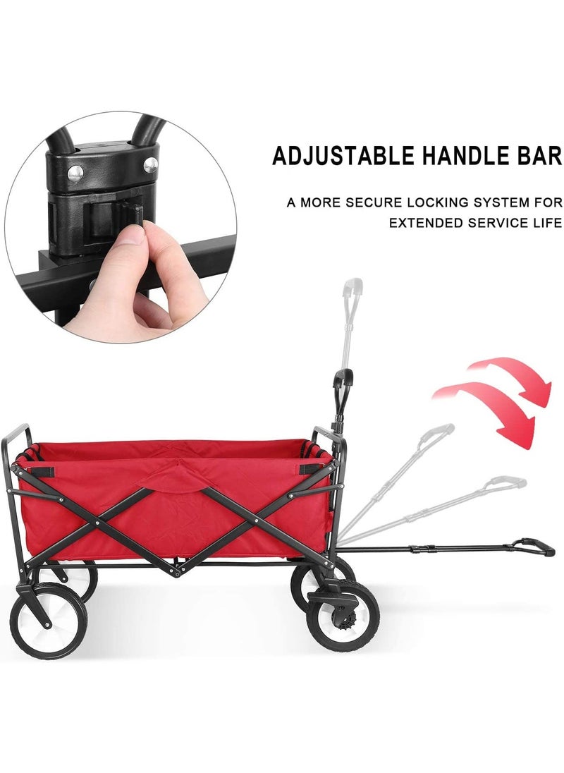PENG GENERAL Foldable Multipurpose Outdoor Garden Camping Cart  86x101x52centimeter  - Image 4
