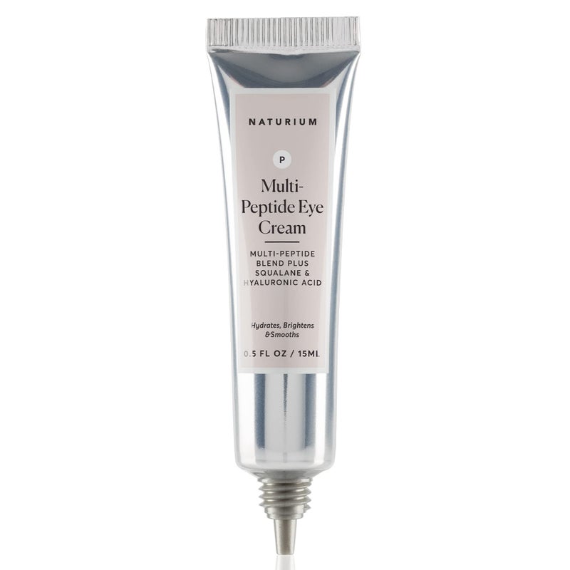 Naturium Multi-Peptide Eye Cream, Smoothing & Anti-Aging Skincare, with Squalene & Hyaluronic Acid, 0.5 oz - Image 4