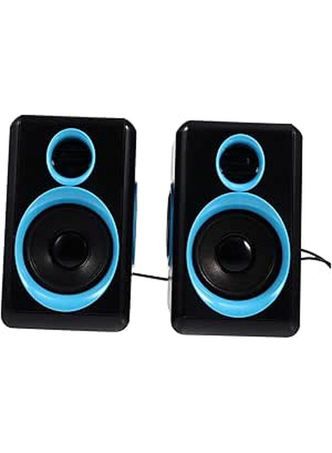 Mini USB Desktop Speakers with Surround Sound for Laptop PC Home Office 5V - Image 1