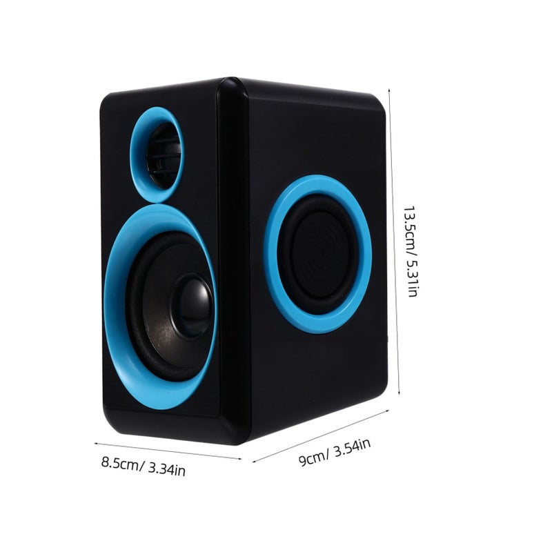 Mini USB Desktop Speakers with Surround Sound for Laptop PC Home Office 5V - Image 3