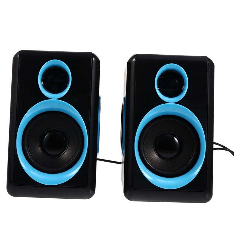 Mini USB Desktop Speakers with Surround Sound for Laptop PC Home Office 5V - Image 2