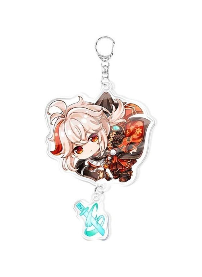 Generic - Anime Keychain Genshin Impact Chain for Women Accessories Cute Bag Pendant Key Ring Jewelry - Image 1