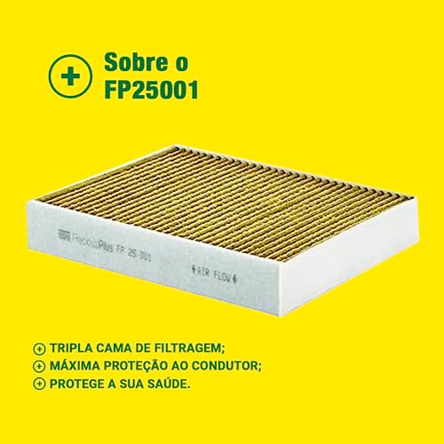 MANN FILTER فلتر هواء المقصورة MANN-FILTER FP 25 001 - فلتر حبوب اللقاح البيوفونكشنال FreciousPlus - Image 3