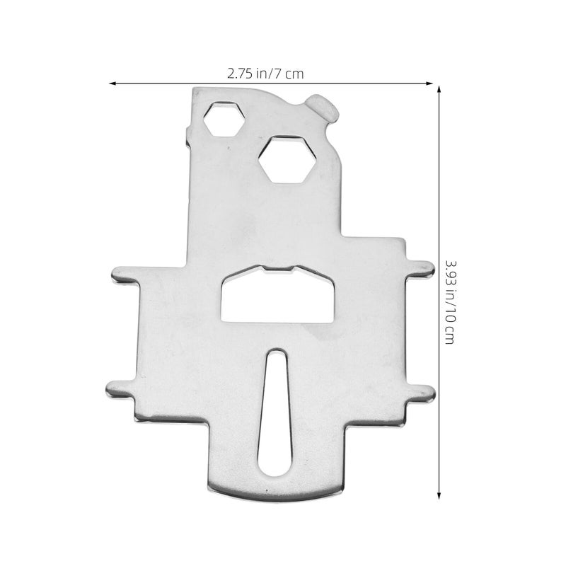 304 Stainless Steel Multi Function Boat Deck Wrench with Bottle Opener Portable Marine Tool for Yacht and Sailing - Image 3