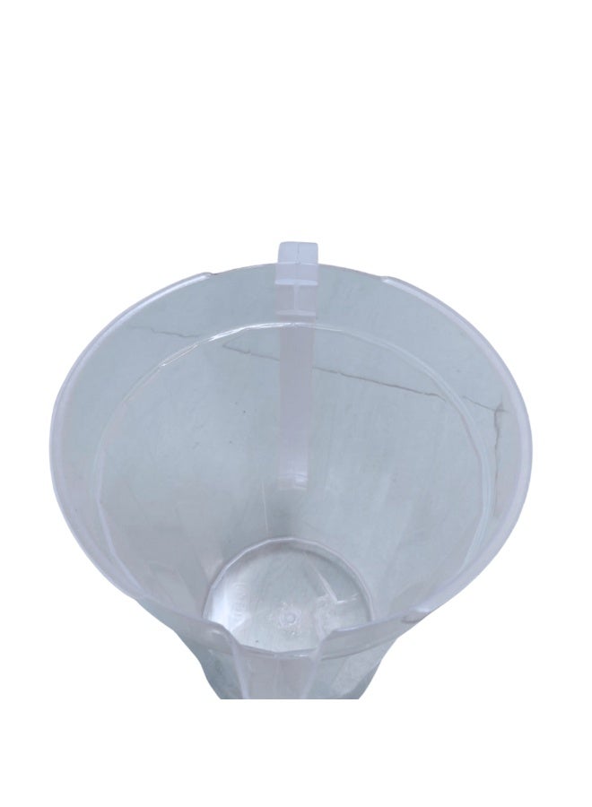 إس إن إتش إبريق ماء بغطاء ومقبض | إبريق مشروبات كبير للعصير والحليب والماء | مثالي للحفلات وتناول الطعام والاستخدام الخارجي | موزع مشروبات متين سعة 4.6 لتر | إبريق خالٍ من مادة BPA للمنزل والمطبخ | تصميم سهل الصب | حاوية متعددة الاستخدامات لتخزين السوائل - Image 4