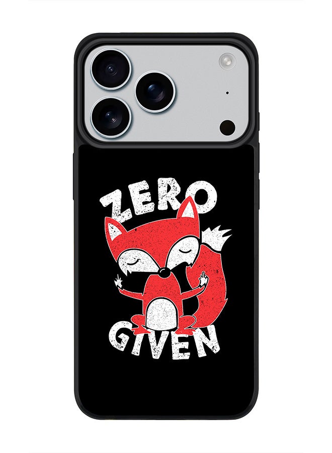 Stylizedd iPhone 17 Pro Case, [Compatible with MagSafe] Slim Magnetic cover Phone Case iPhone 17 Pro -Zero Fox Given - Image 1