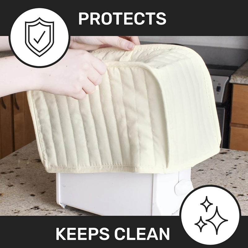 Ritz 1000 Two Slice Toaster Cover, Natural - Image 5