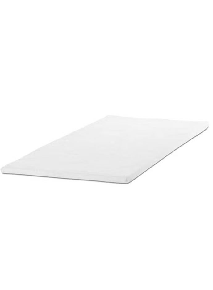 جالاكسي ديزاين غطاء مرتبة جالاكسي ديزاين من إسفنج الذاكرة (فيسكوز) بارتفاع 5 سم مع غطاء قماش محبوك قابل للإزالة (مقاس كوين 150 × 200 سم) - Image 2