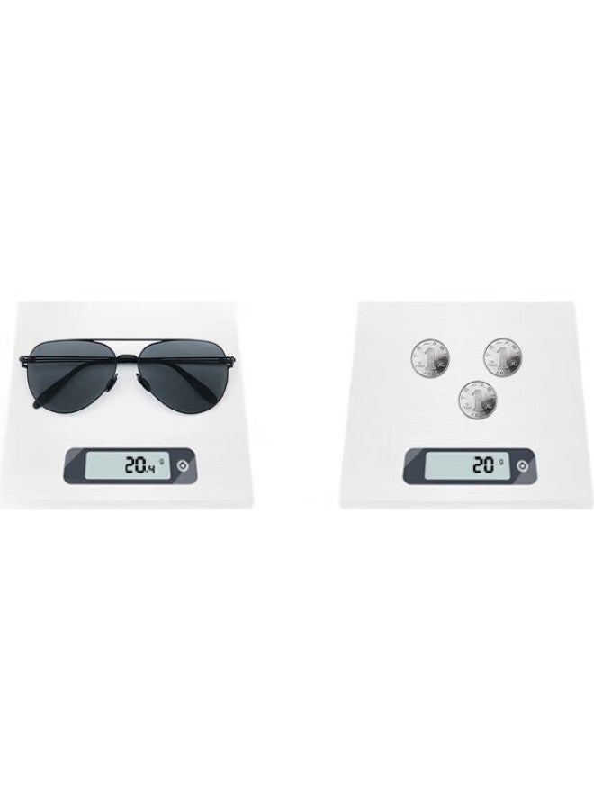 HLA Polarized Sunglasses Classic Aviator Sunglasses Men'S Driving Uv Protection Eyewear Silver - Image 1